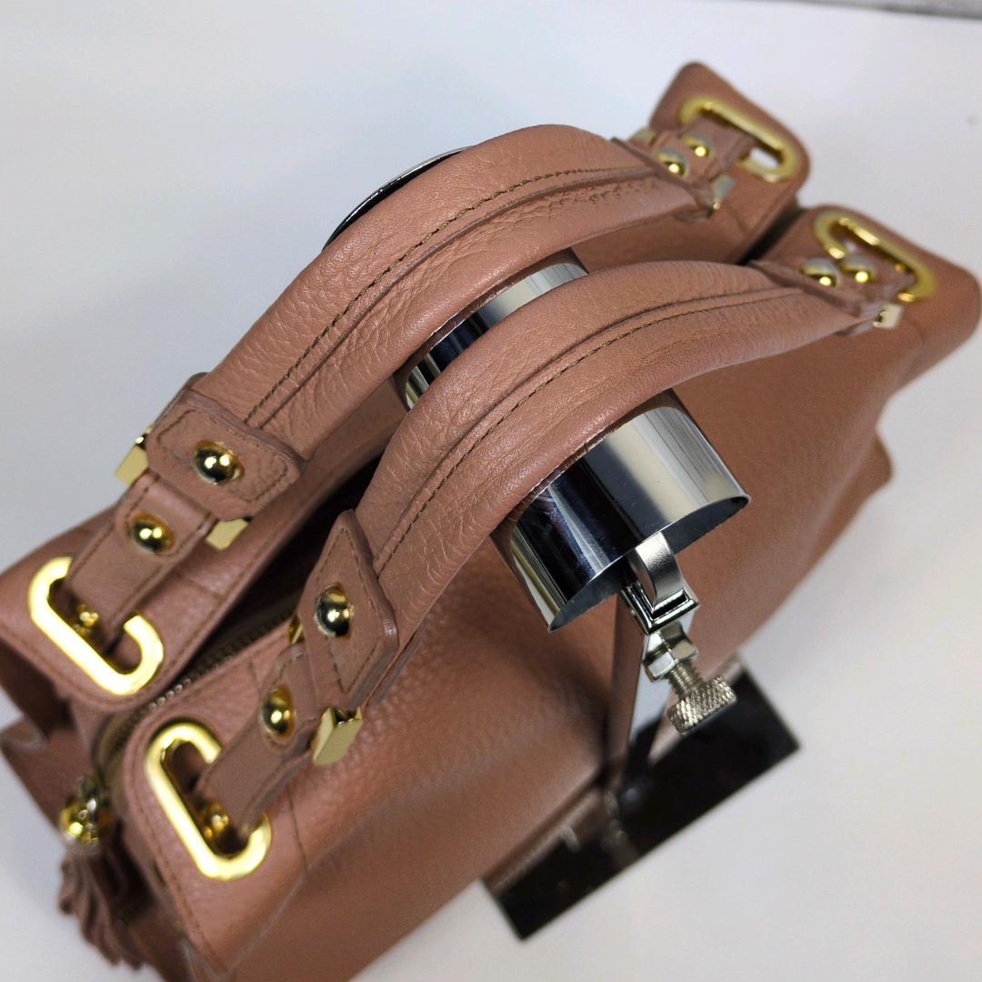 IANNE イアンヌ オリビア ショルダーバッグ ハンドバッグ 2way シボ