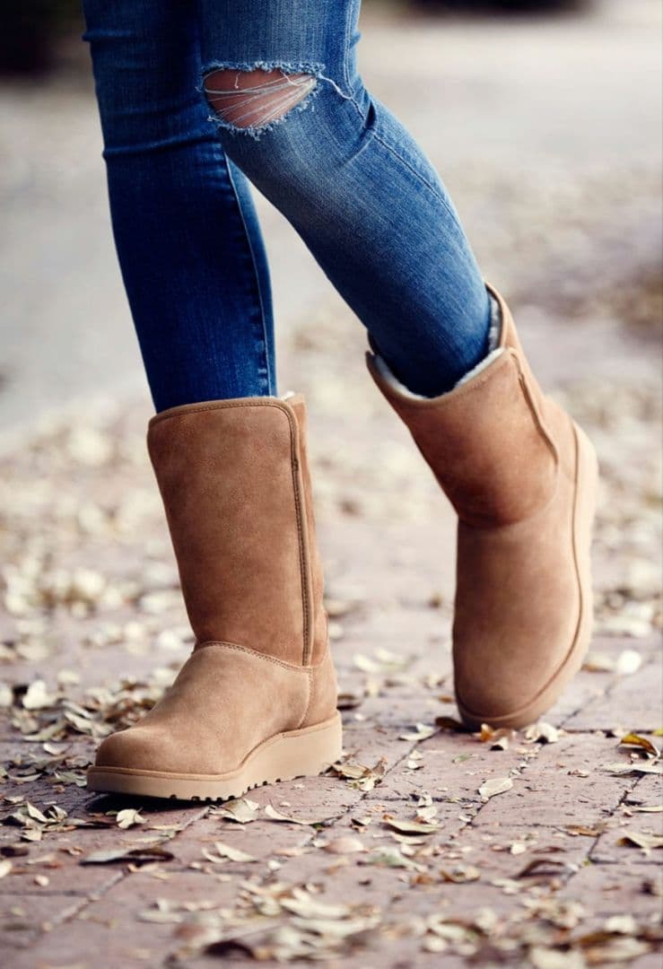 新品未使用品 UGG CLASSIC MICHELLE ムートンブーツ