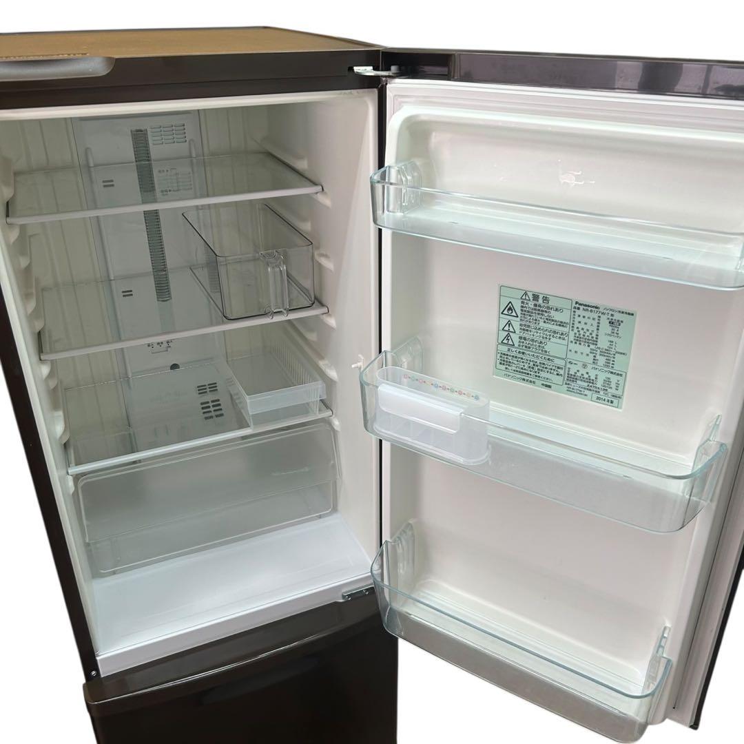 Panasonic 168L ２ドア冷蔵庫 NR-B177W-T