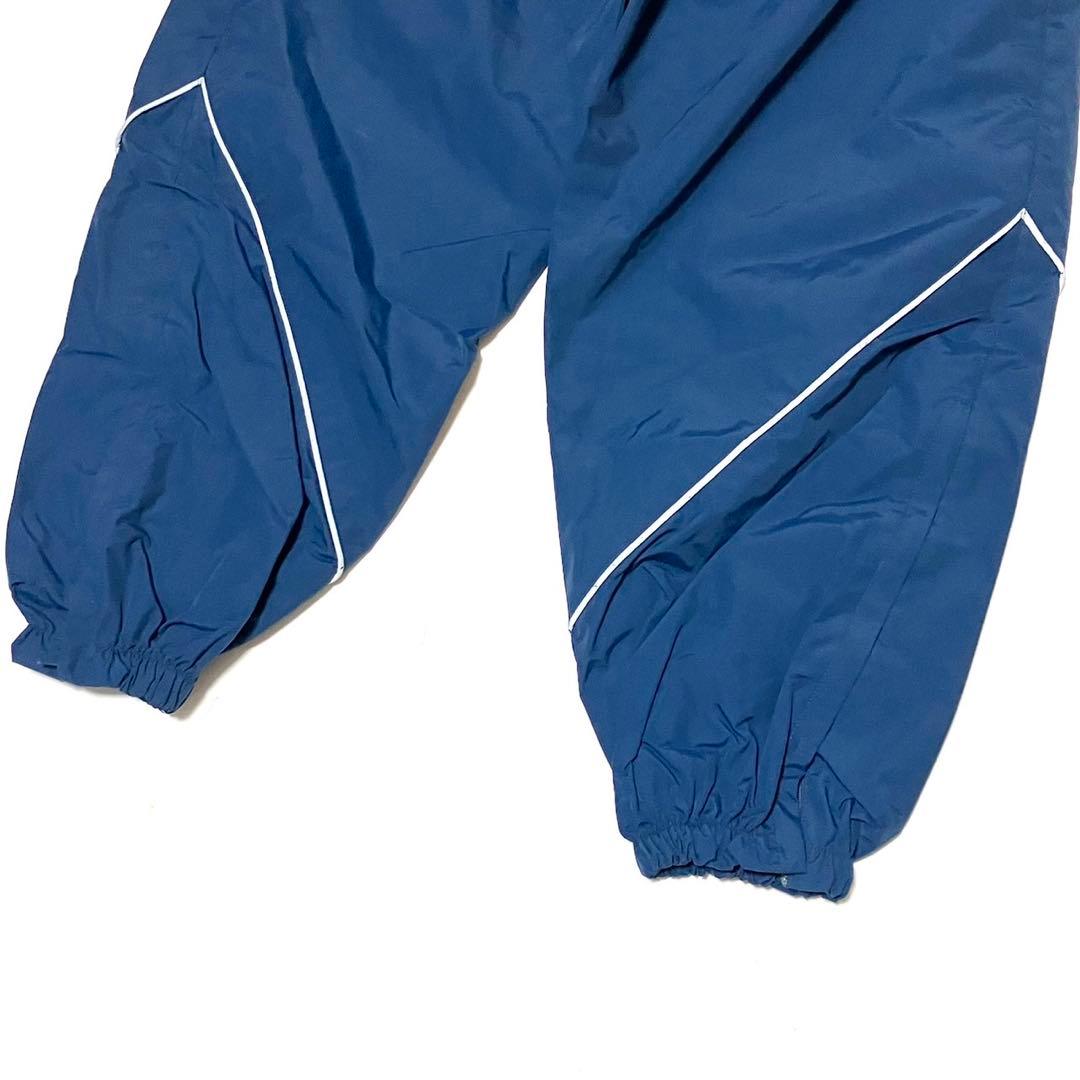 希少XXL USAF ナイロン トレーニングユニフォームセットアップ ネイビー