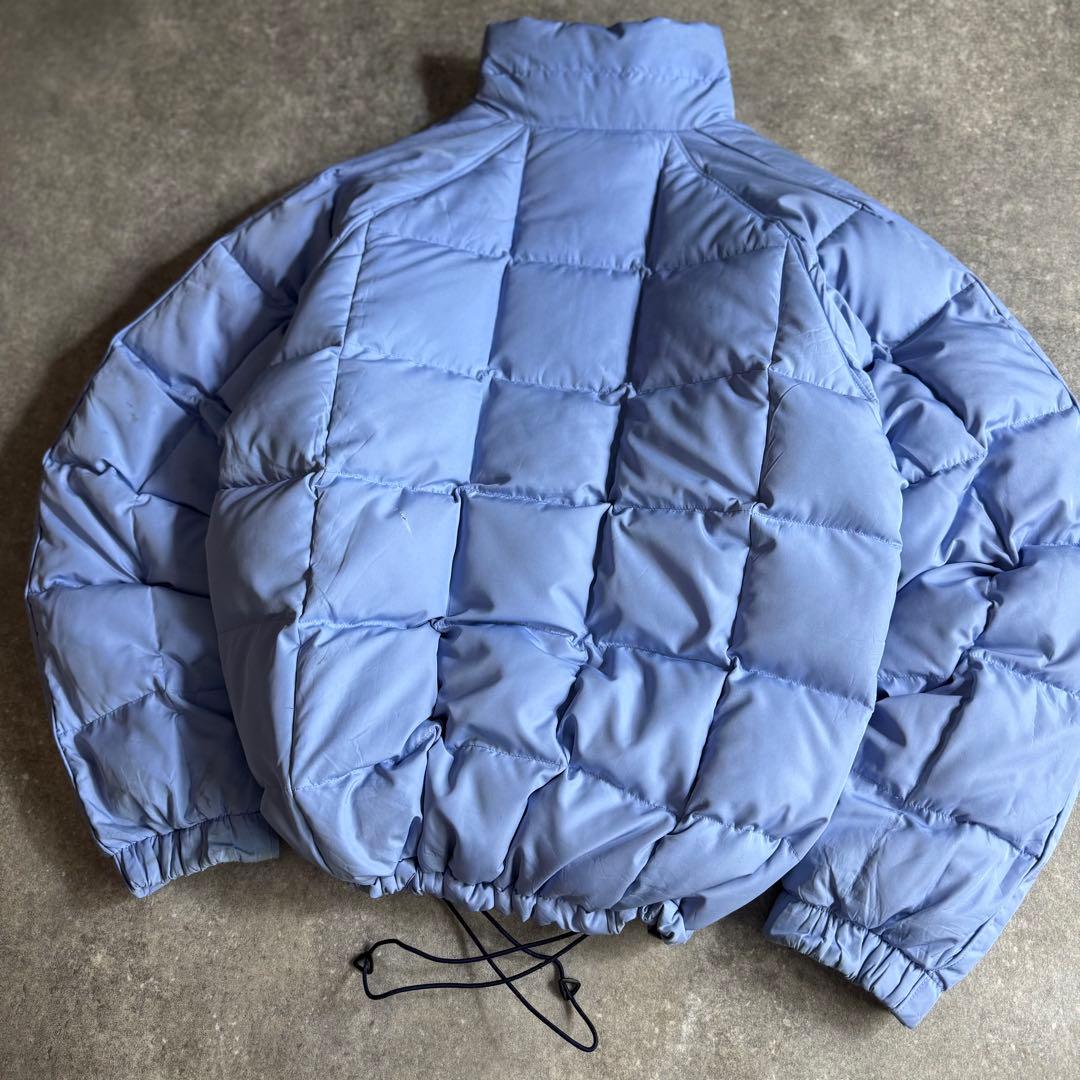 columbia short down jacket 水色 日本未発売モデル