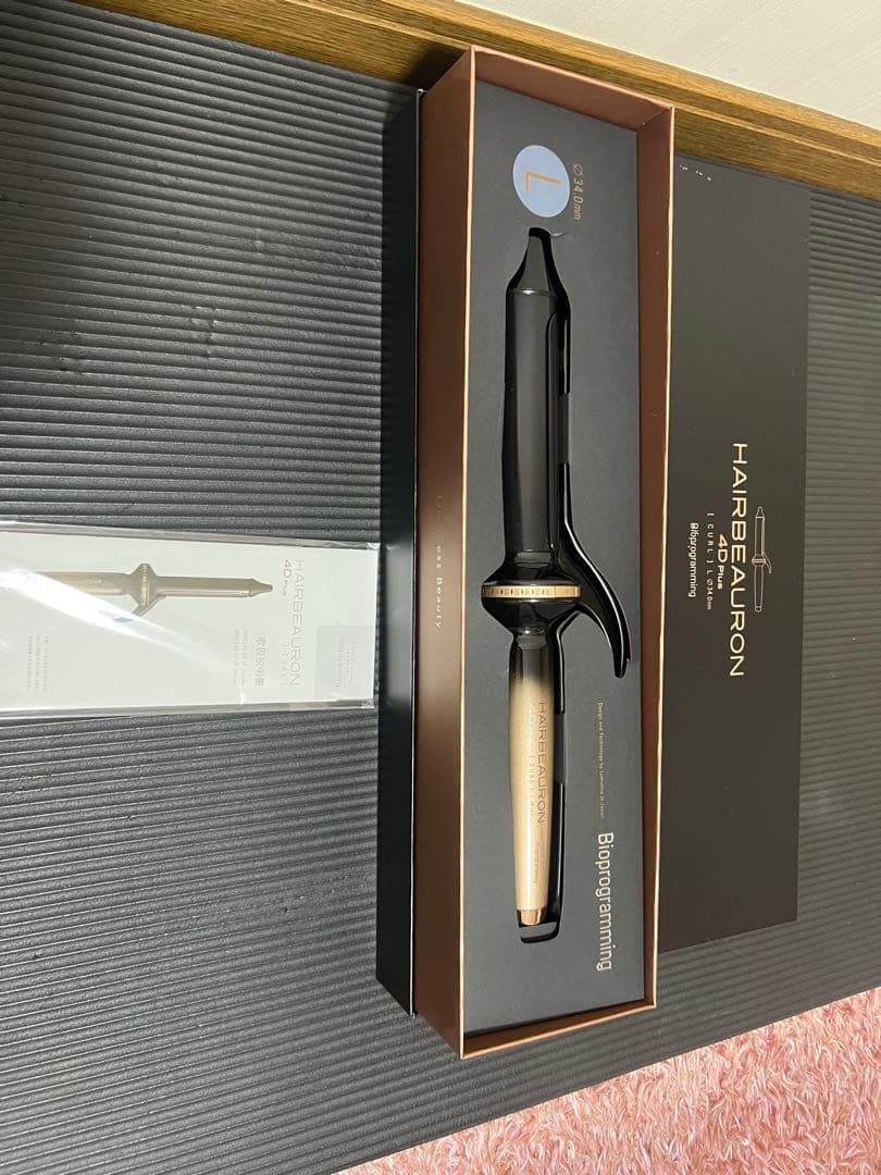 へビューロン　4Dプラス　L カールアイロン　バイオプログラミング　34mm