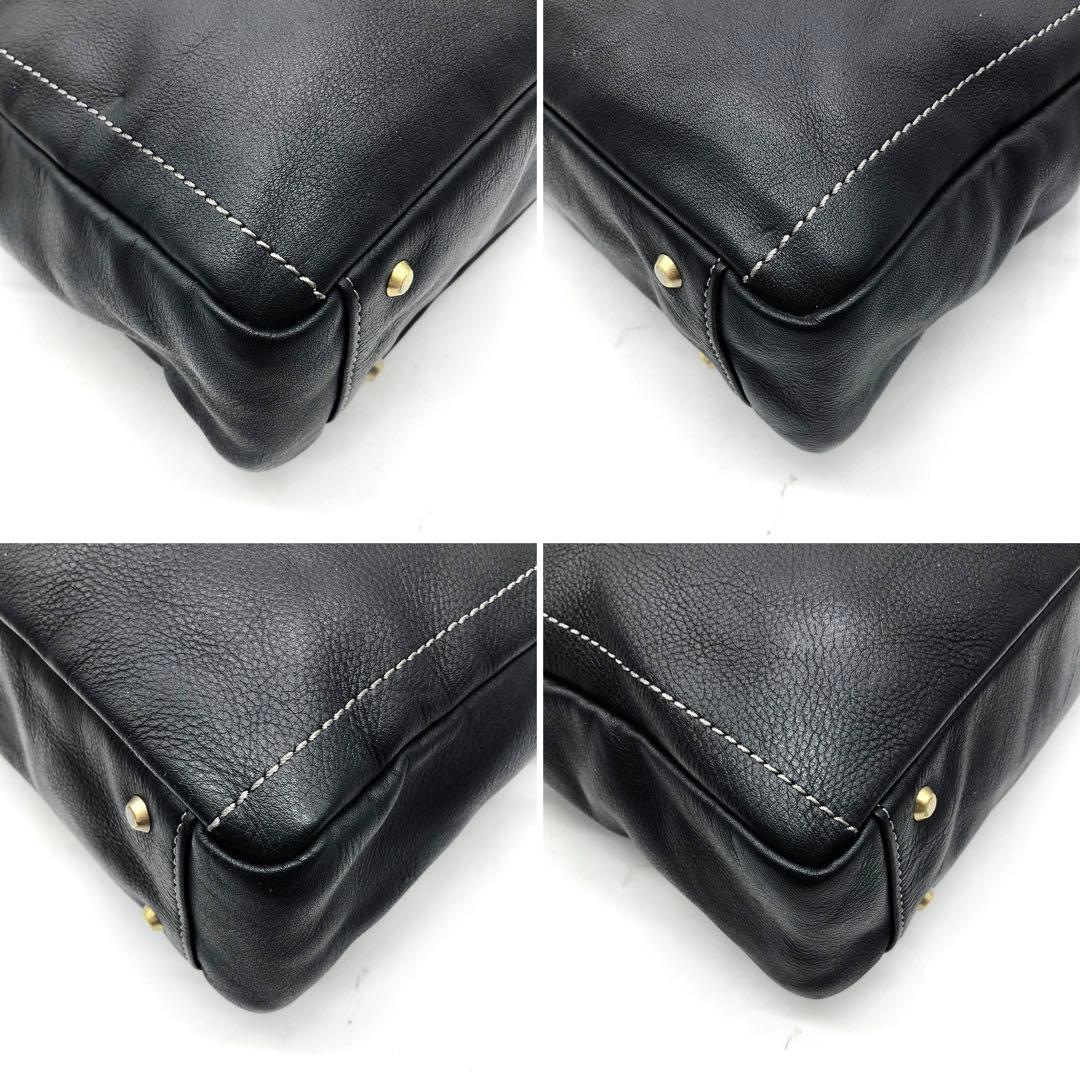 ✨美品✨土屋鞄 ビジネスバッグ 2way プロータ 3室 A4可能 防水レザー