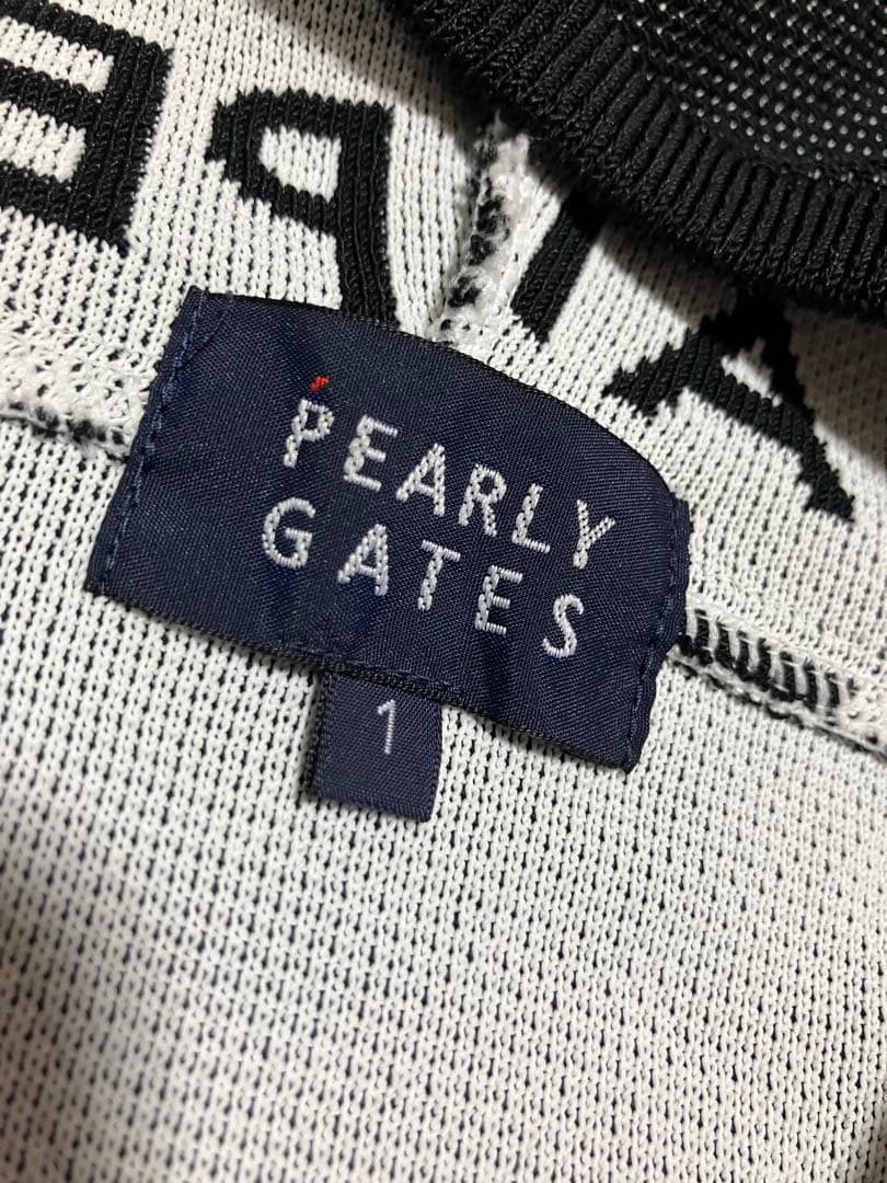 PEARLY GATES ロゴプリントジャケット