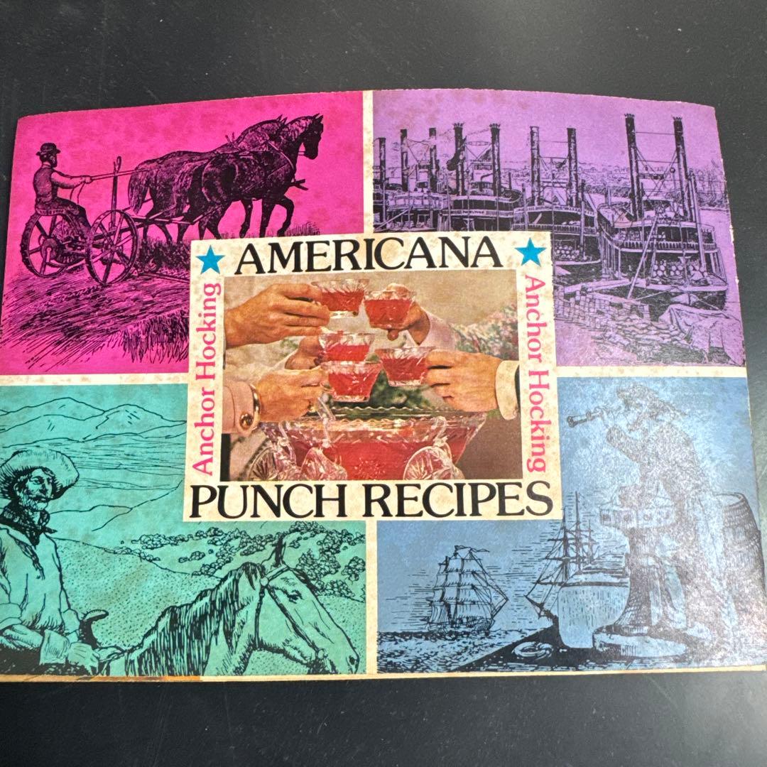 ANCHOR HOCKING社のPUNCH ボウルセット　ARLINGTON27