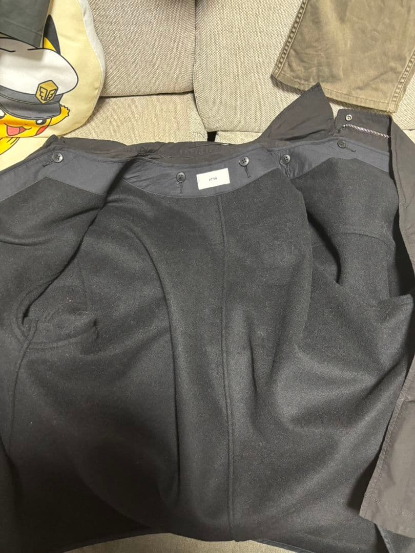 8日までの限定価格　ATON　WHEATHER FIELD COAT