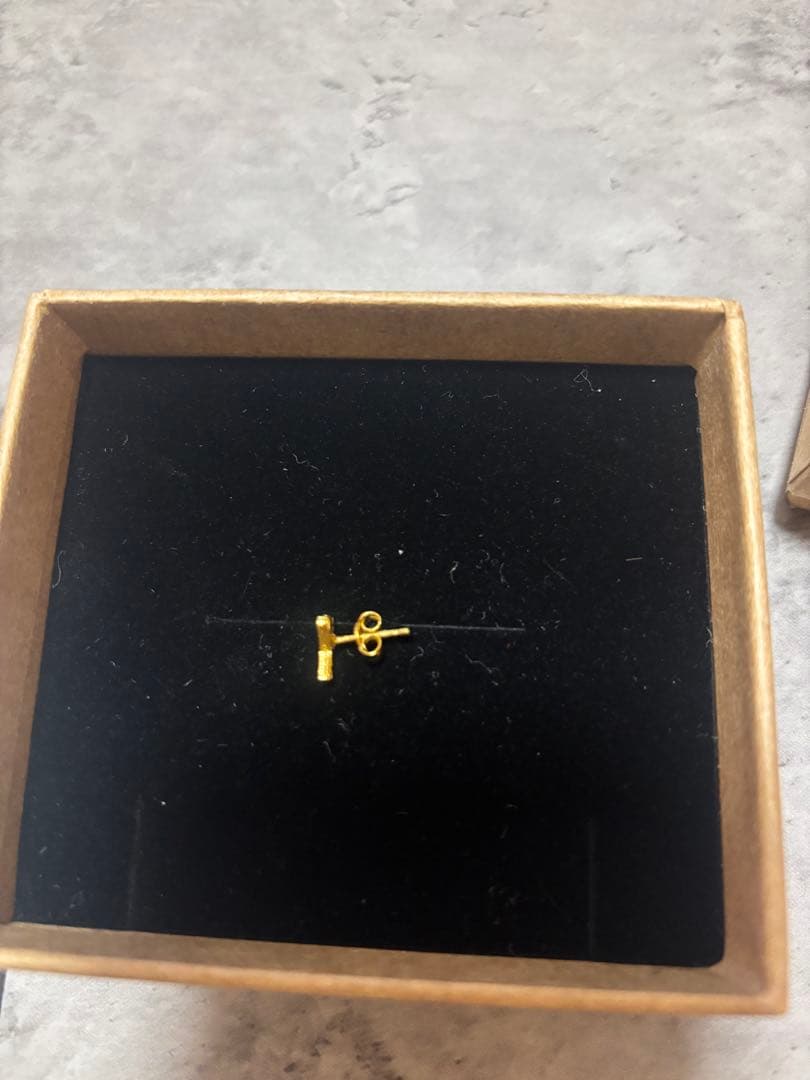 ami ゴールド ハート 鍵 ピアス(片耳用)【売り切りたい‼️】