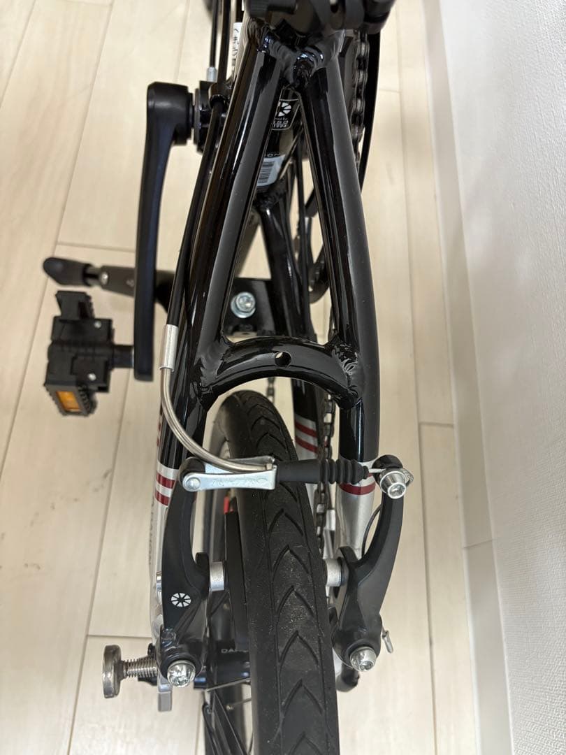 【引取限定】DAHON ダホン K3 折り畳み式自転車　ブラック　シルバー
