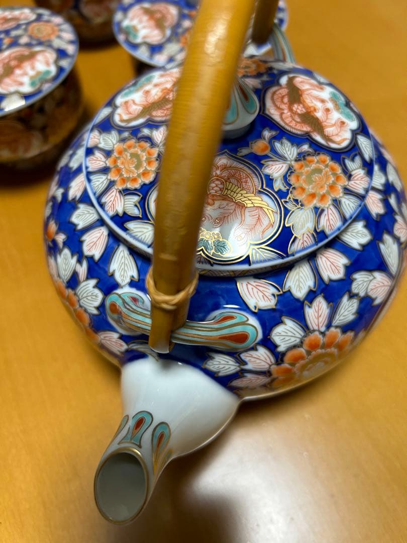 有田焼幸楽窯　陶磁器セット 急須と食器