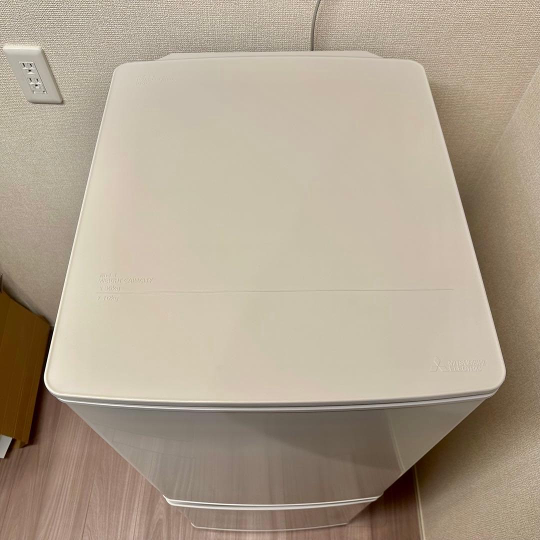 三菱電機 冷蔵庫 MR-P15H-W 146L 2ドア 右開き