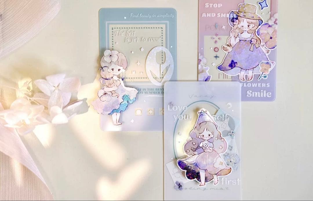 雀斑茶《花帘》海外マスキングテープ　マステ 【2232】