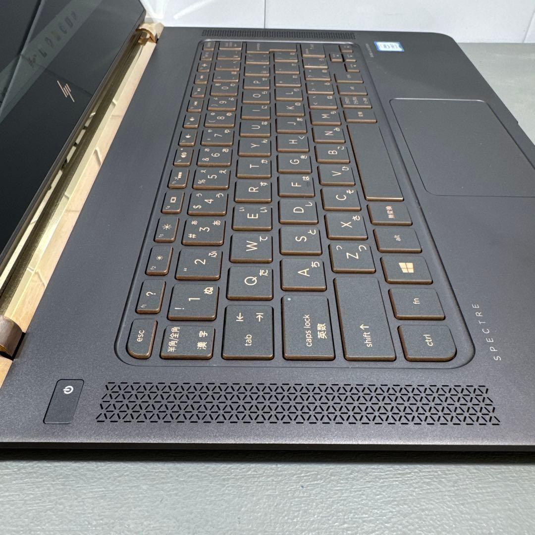 【限定1台】HP Spectreアッシュブラック☘️7世代i7☘️NVMe512