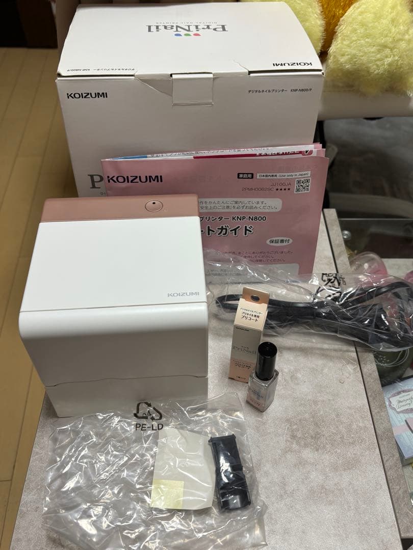 ゆ*読様 KOIZUMI プリネイル ネイルプリンター【動作確認済】