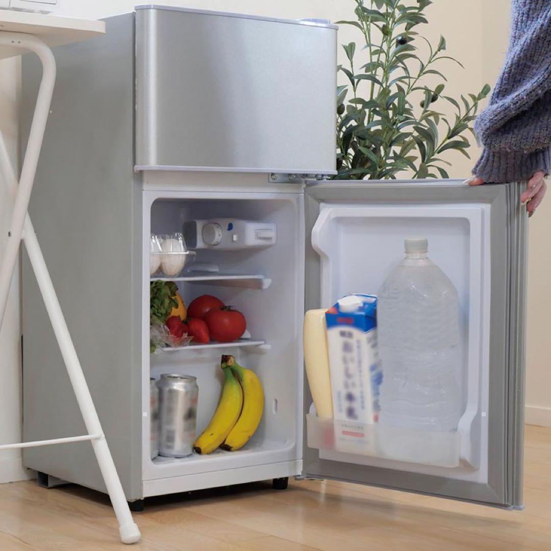 中古美品 冷蔵庫 一人暮らし冷凍冷蔵庫 60LブラックA1-14-2