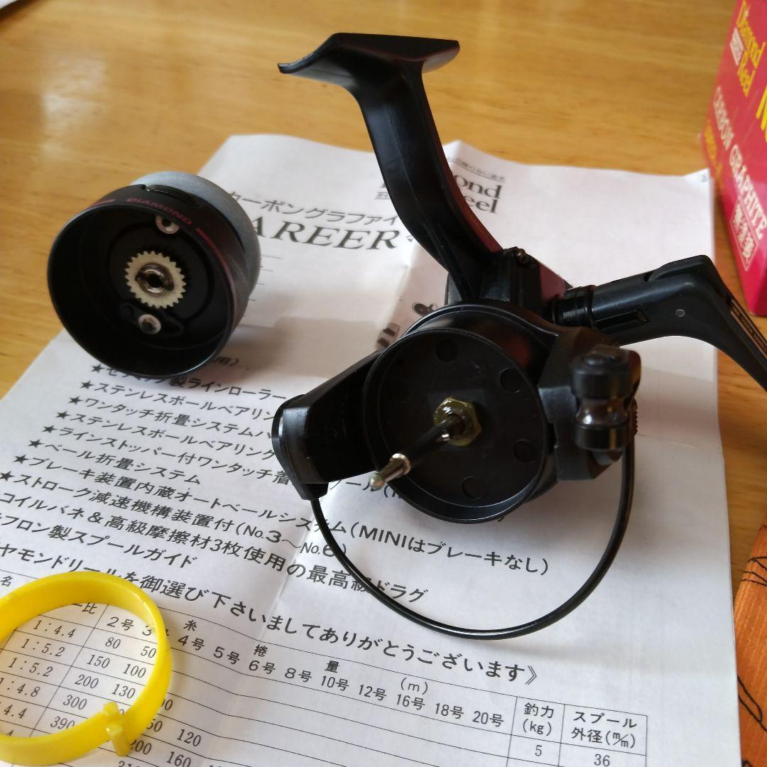 大森製作所　キャリア　マークII No. 1 カーボングラファイトリール