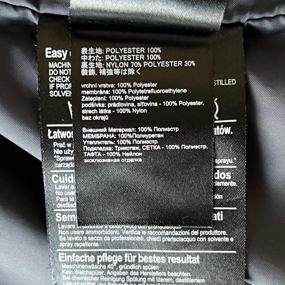 3309 バートン　ジャケット ゴアテックス スノボウェア メンズ 無地 黒