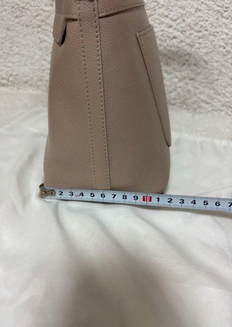 【美品】フルラ　新型パイパー　ハンドバッグ　ショルダーバッグ　ベージュピンク