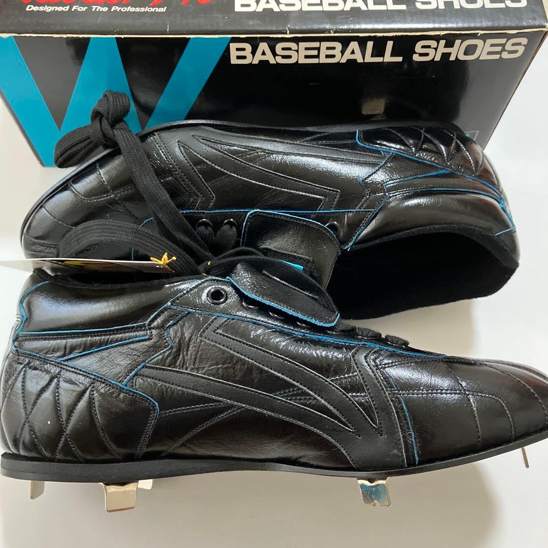 未使用 ワールドペガサス 本革 野球スパイク 27.0cm デッドストック品
