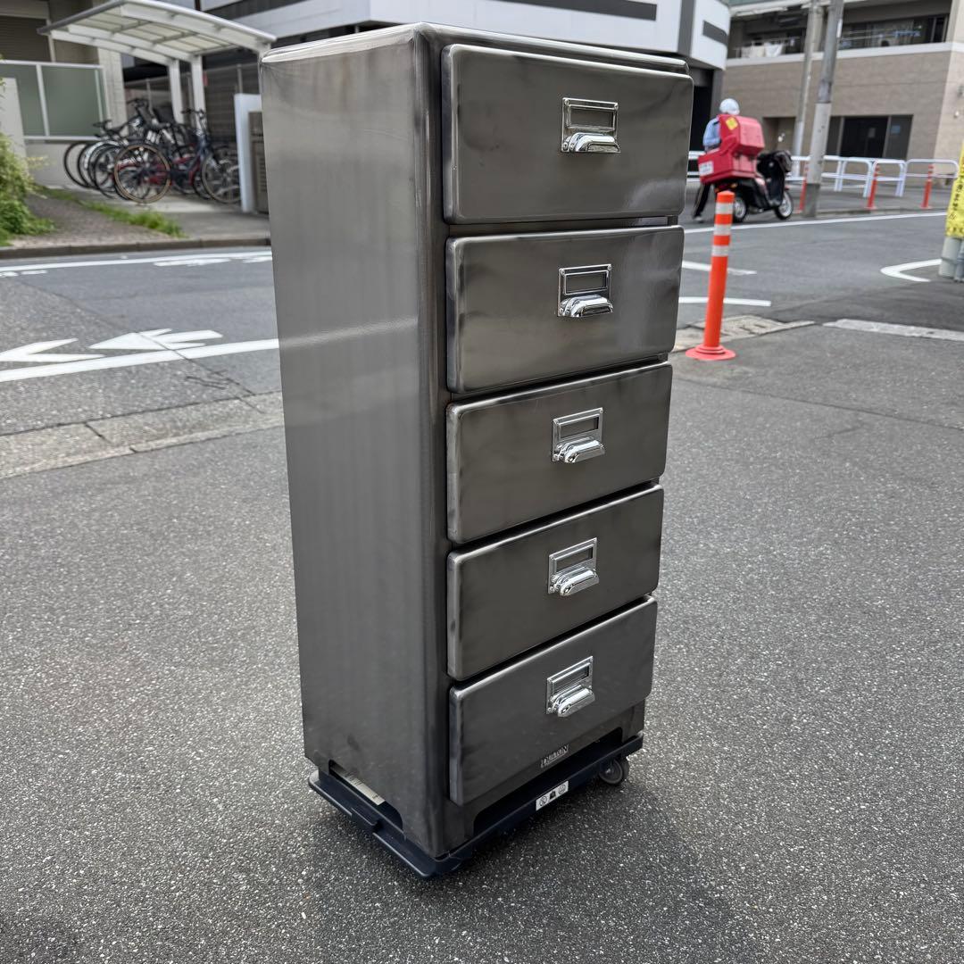 ダルトンDulton 5ドロワーズ 5段チェスト ロウカラーRAW キャビネット