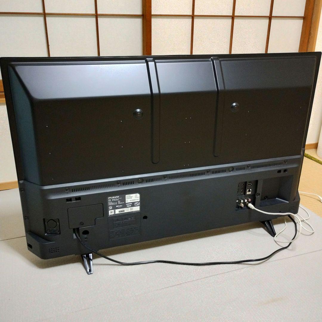 【直接取引】フナイ 液晶テレビ 43型 FL-43U3040「2021年製」