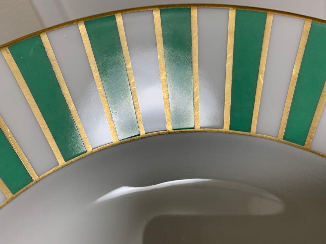 リチャードジノリ アマデウス グリーン プレート 26cm 4枚セット