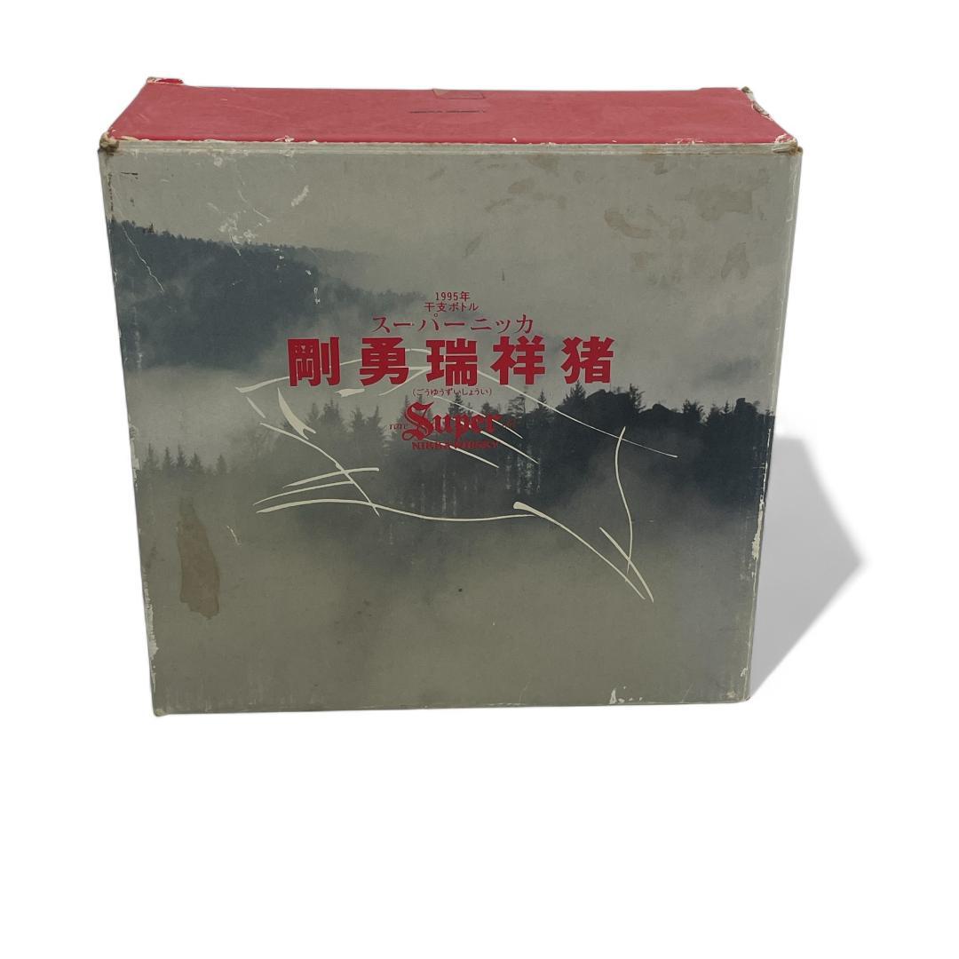 【未開栓】ニッカウヰスキー干支ボトル/剛勇瑞祥猪/600ml /43％