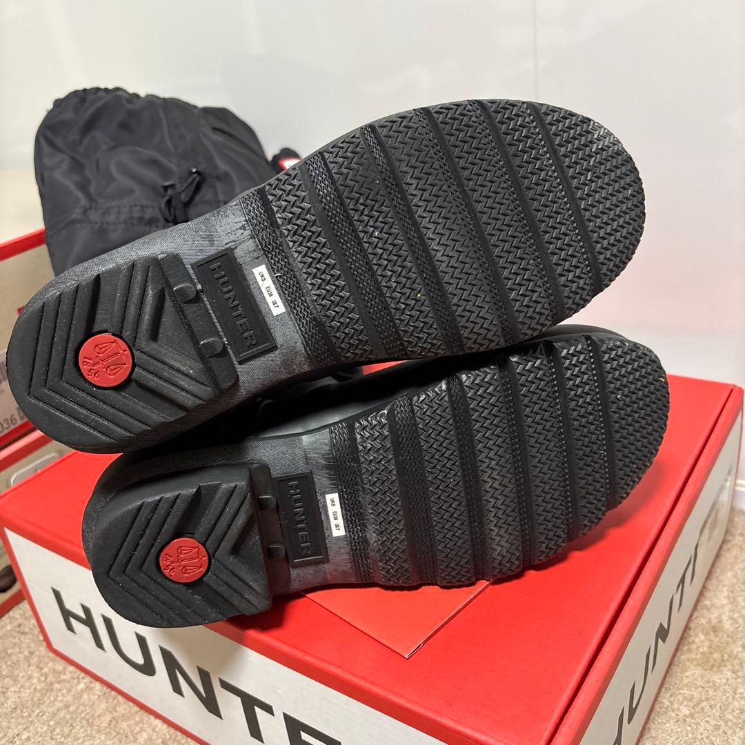 Hunter レディース オリジナル トール トラベル ブーツ　UK5