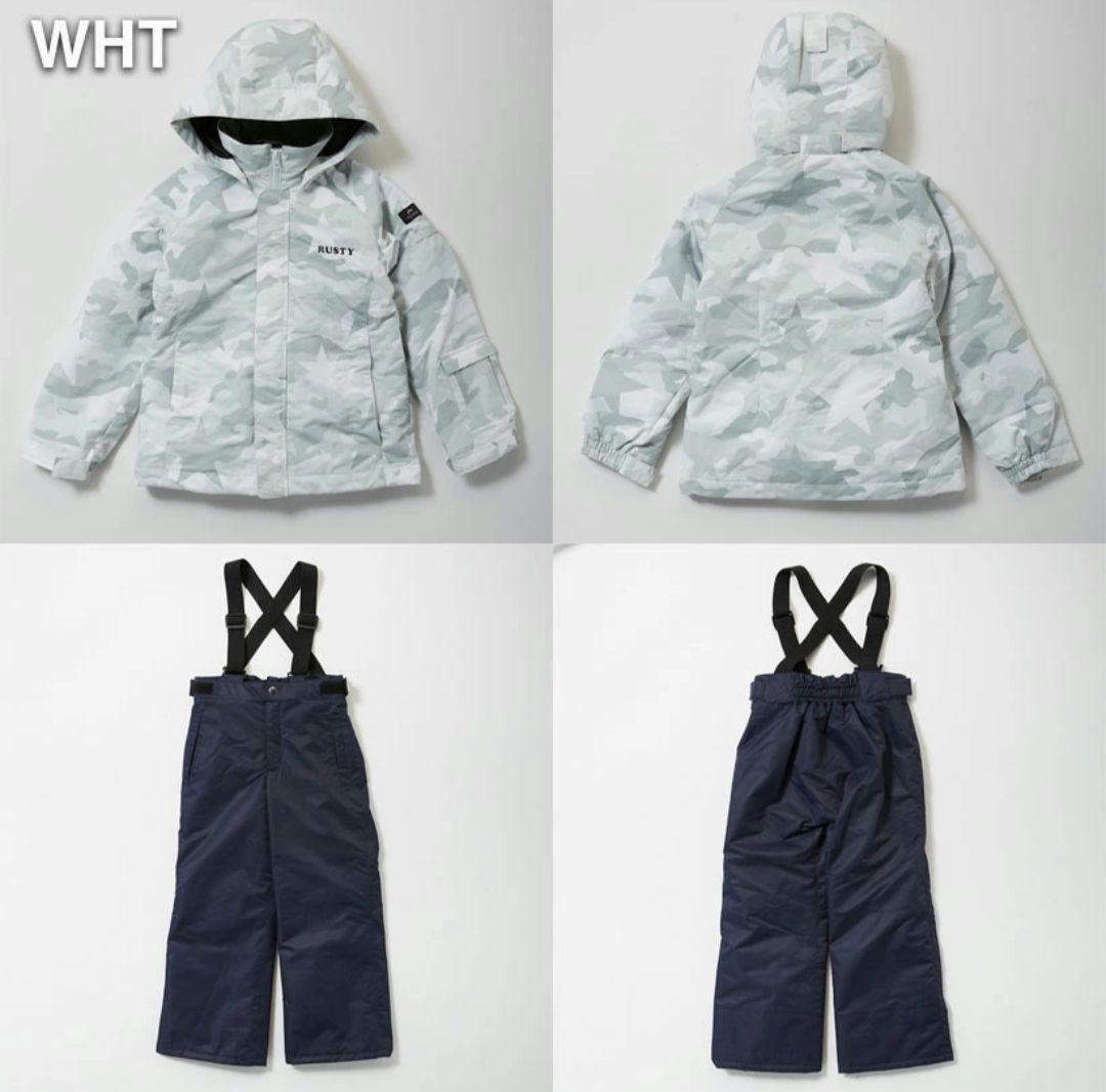 RUSTY 子ども用スノーボードウェアセット