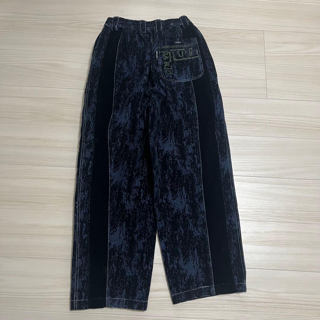 極美品✨90s PARTO SPORT ヘビーベロアセットアップ上下 B系Y2K