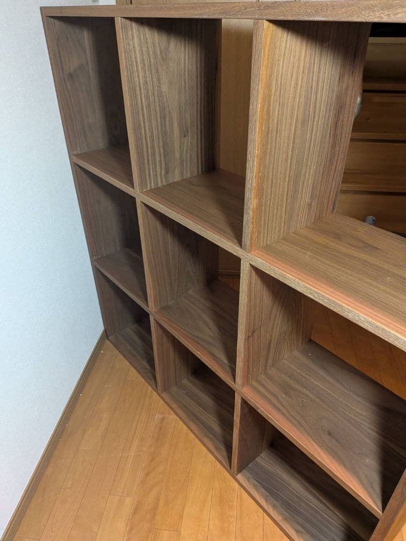 《送料込》無印 スタッキングシェルフ 3×3 棚 カラーボックス 収納 ラック