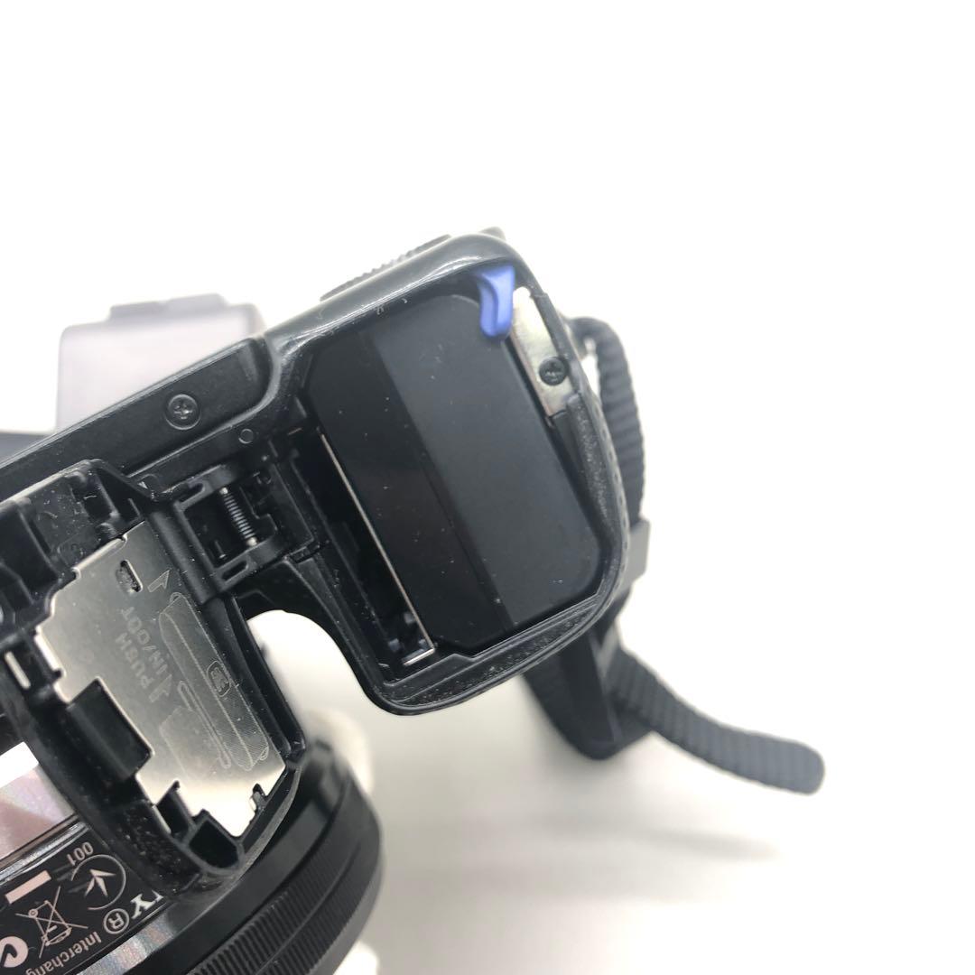 ソニー　SONY　一眼レフ　NEX-5T　ブラック　レンズ　フラッシュ　O