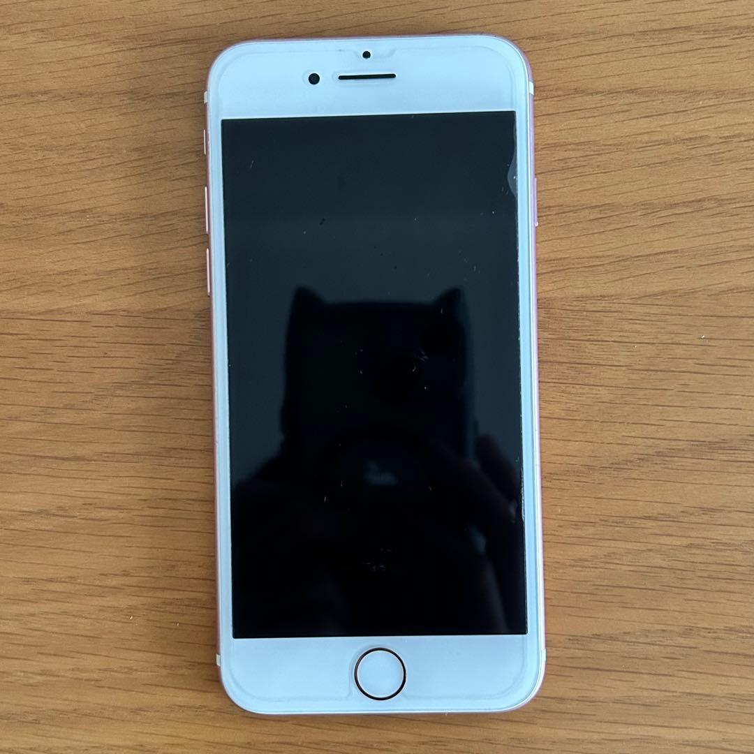 Apple iPhone7 128G ローズゴールド 本体 最大容量:72%