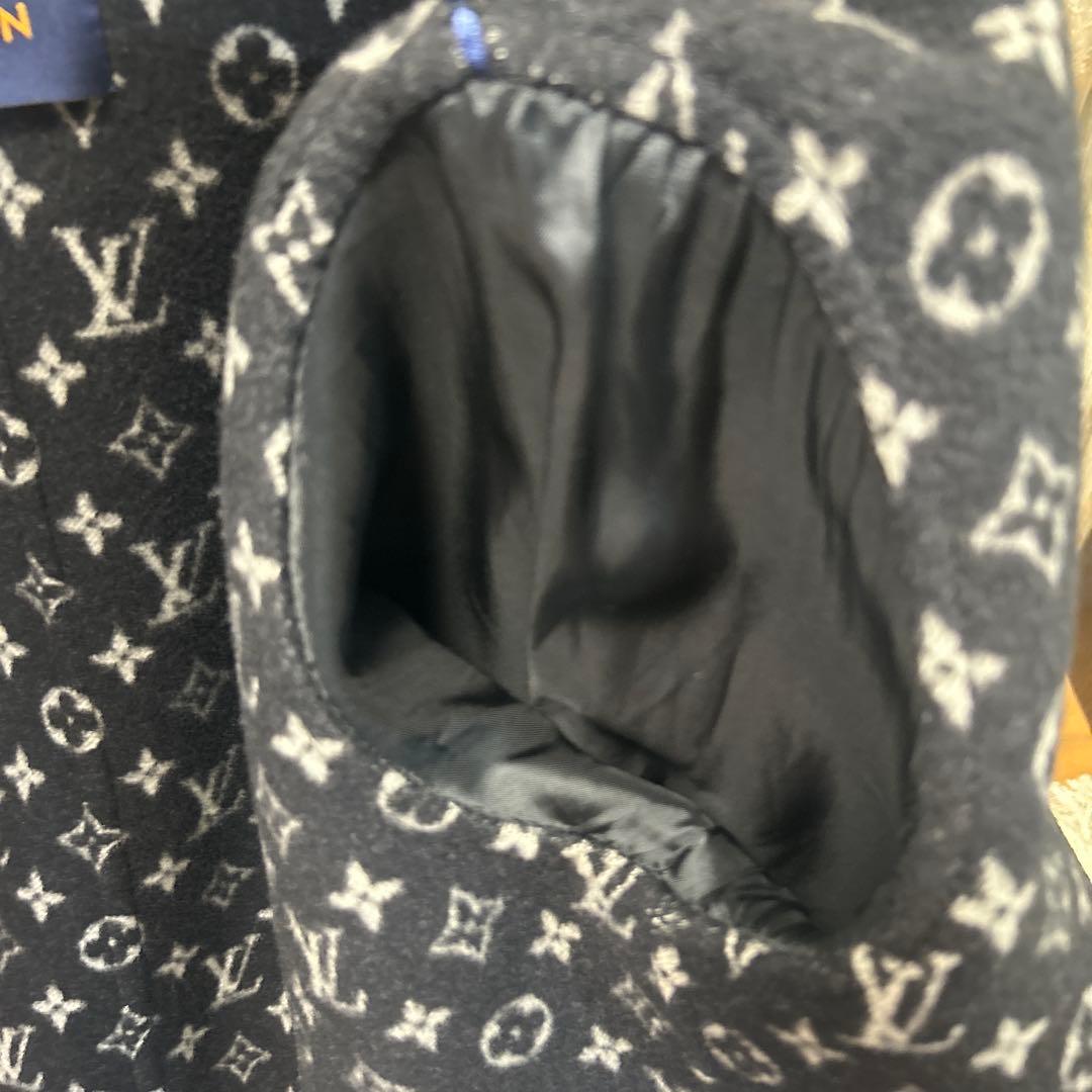 フーデッドラップコート　size38