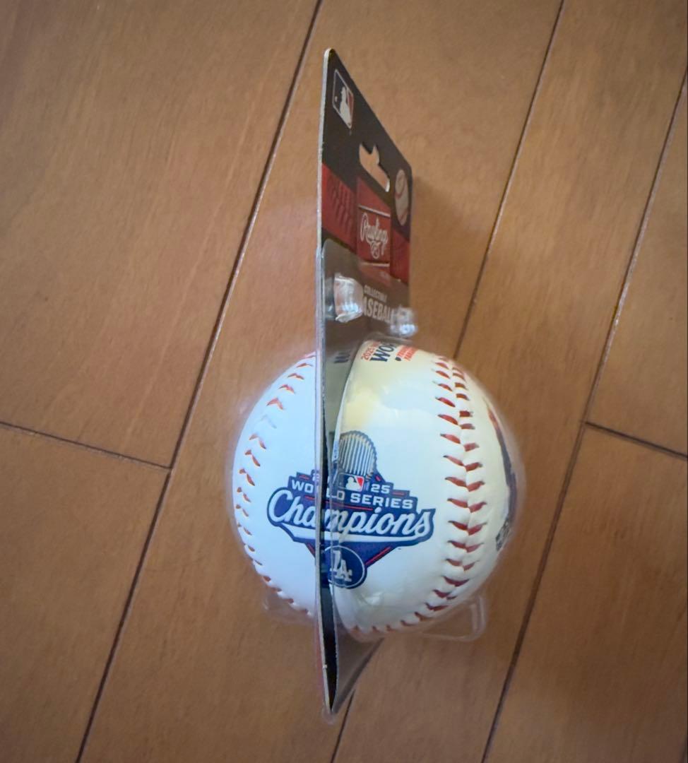 山本由伸 ワールドシリーズ 2025 MVP記念ボール ドジャース MLB