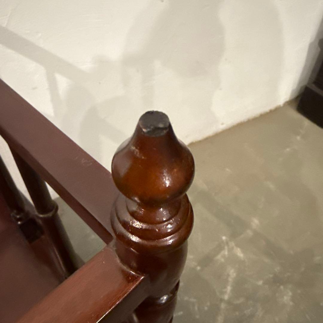 ヴィンテージ　マガジンラック　引き出し付き