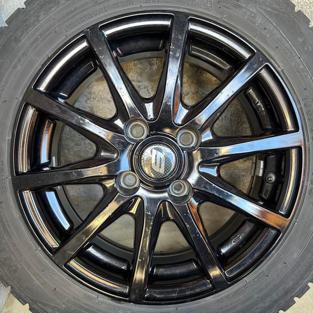 ① 165/65r14 スタッドレス ホイールセット