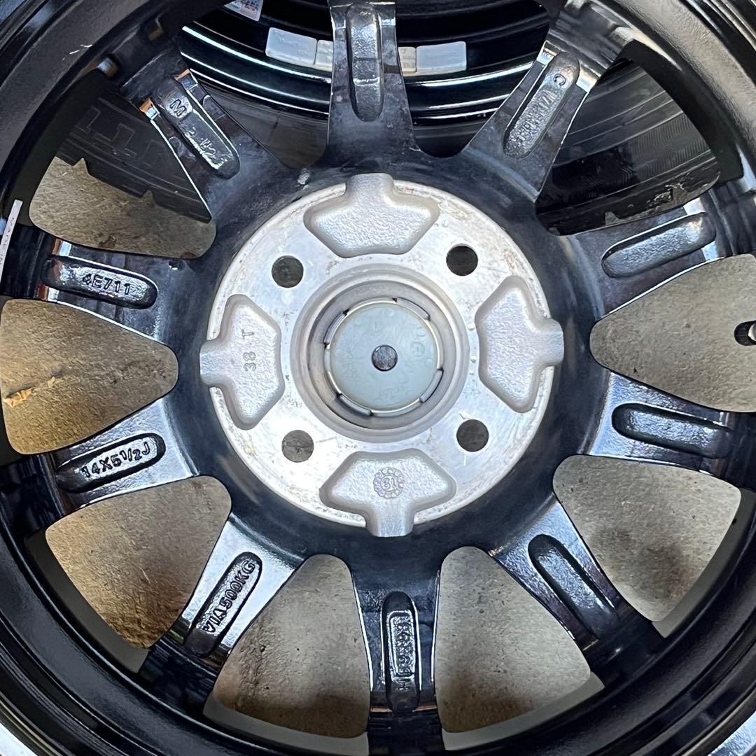 ① 165/65r14 スタッドレス ホイールセット