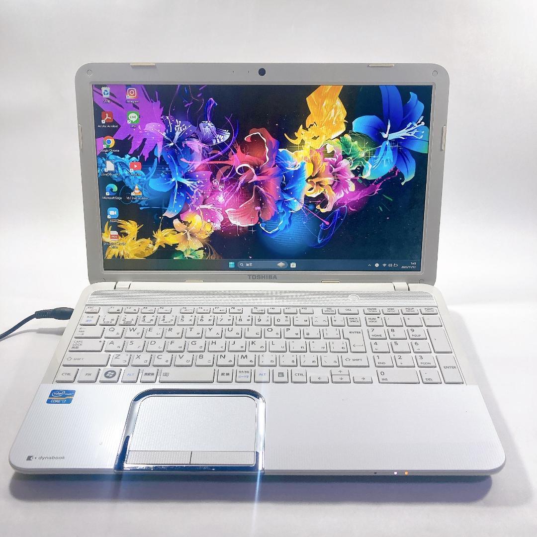 w118✨Core i7 /爆速SSD512GB/16GB /大画面✨ノートPC