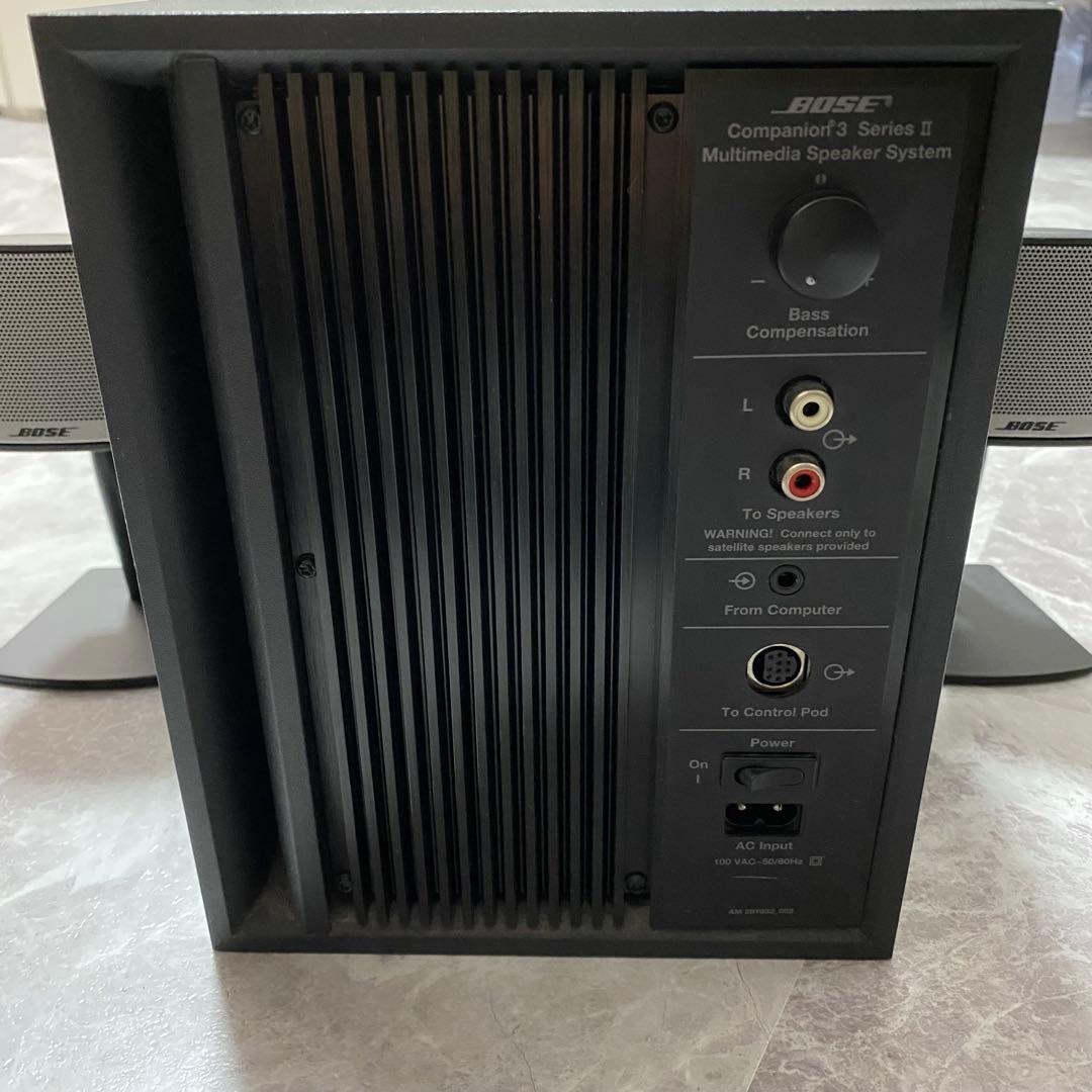 【高音質&重低音】BOSE Companion3 SeriesⅡ 通電OK