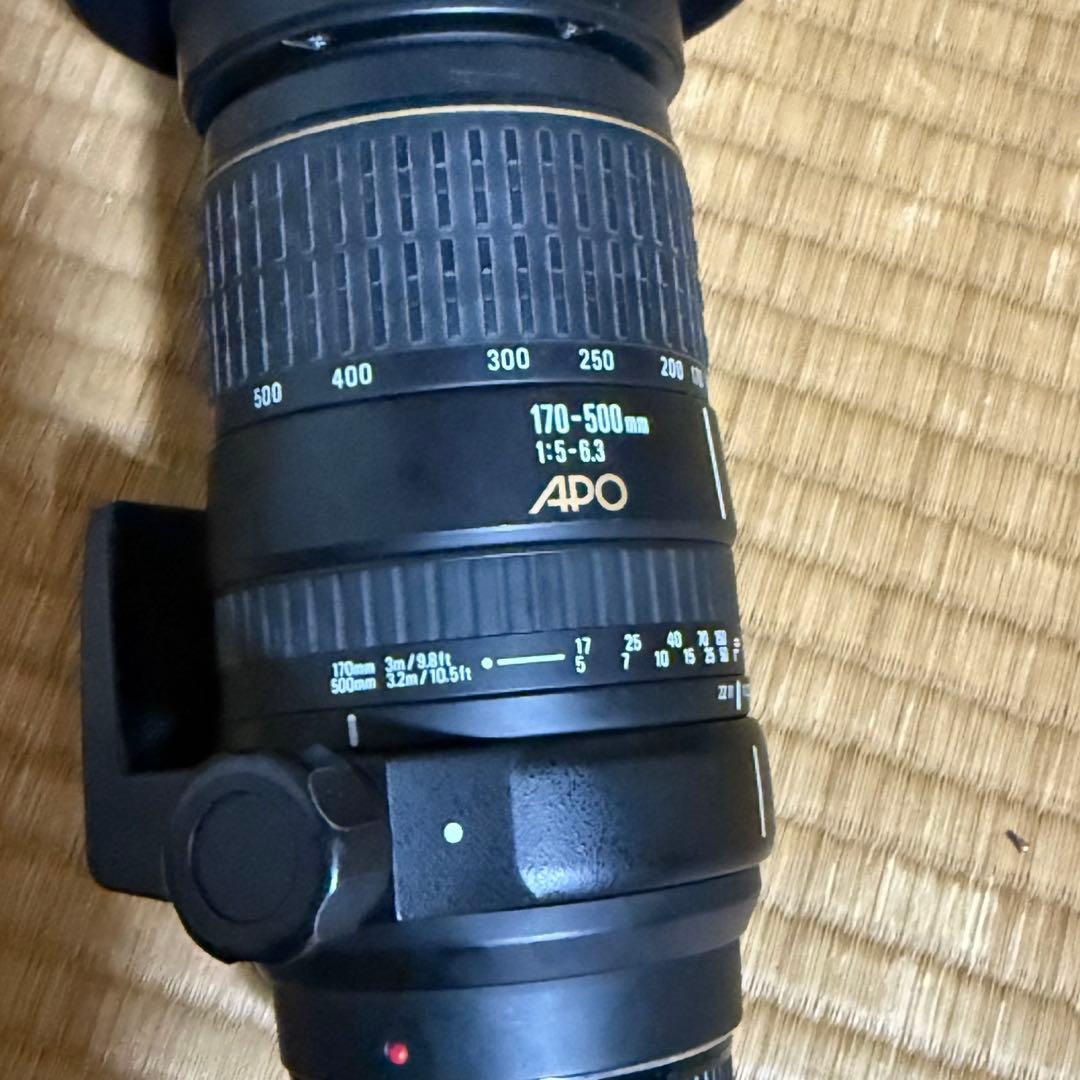 レンズ(ズーム) SIGMA APO 170-500mm 1:5-6.3
