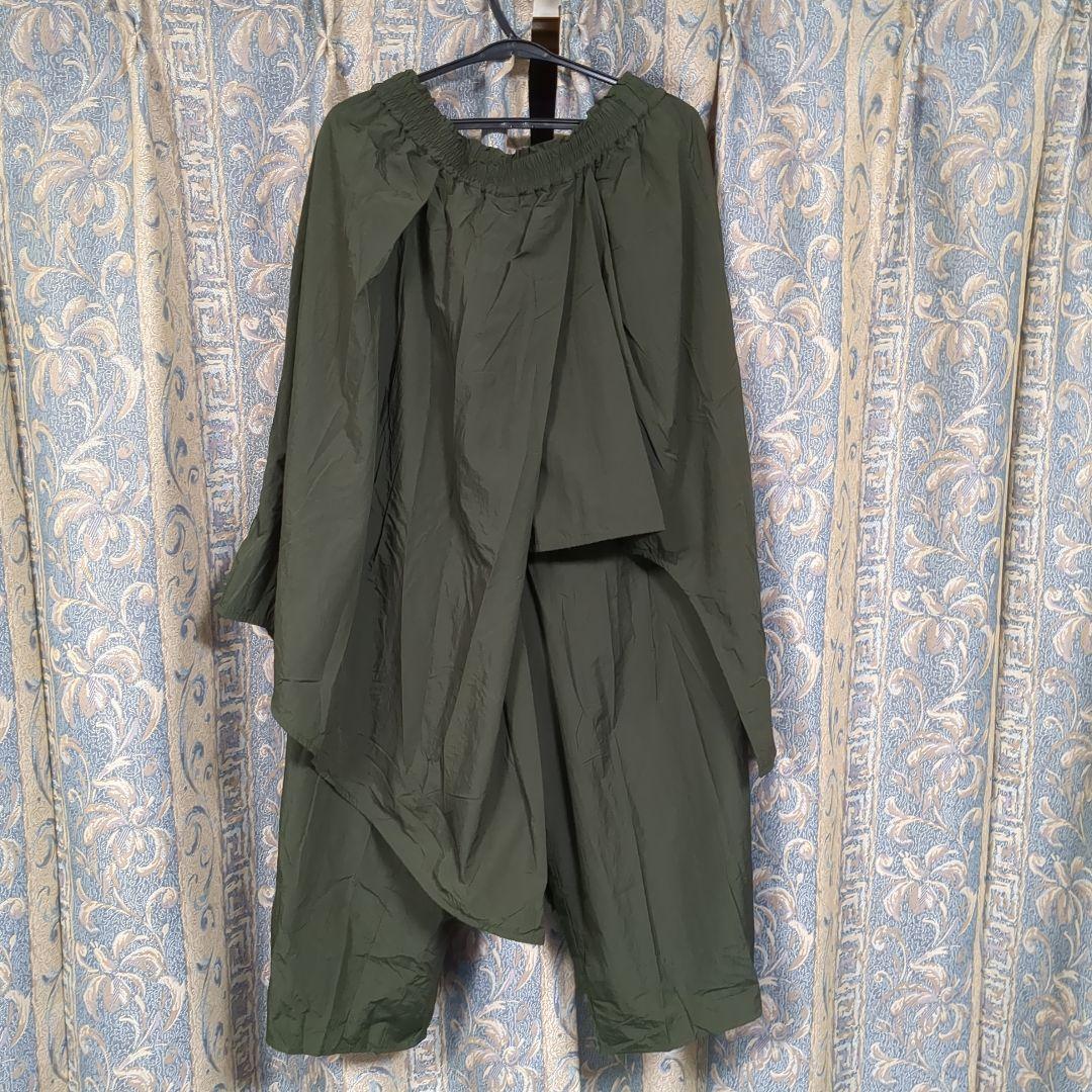 定価27,500円 LANVIN ランバンオンブルー ティアードキュロットパンツ