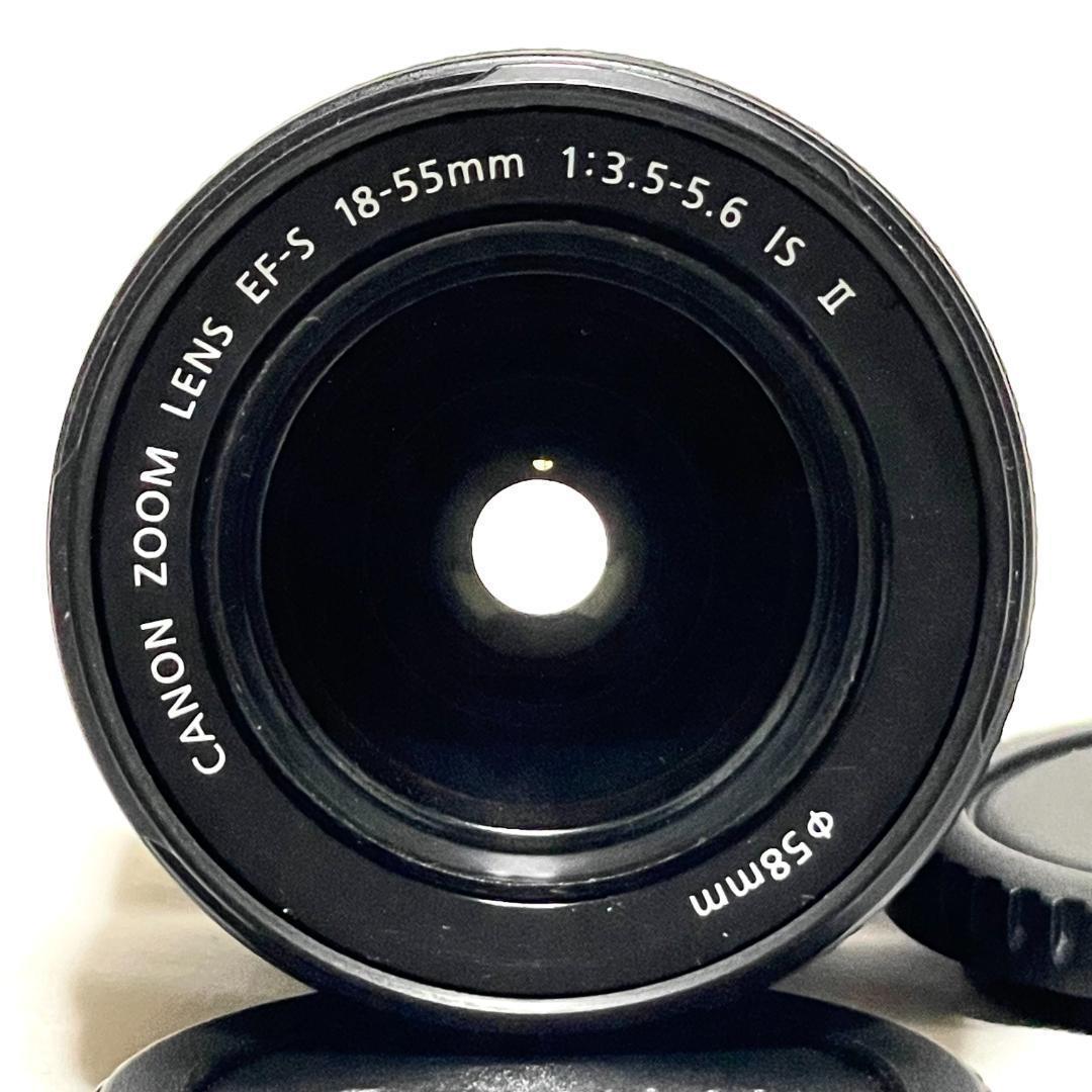 映える赤❣️ Canon EOS Kiss X50 IS II レンズ 初心者◎