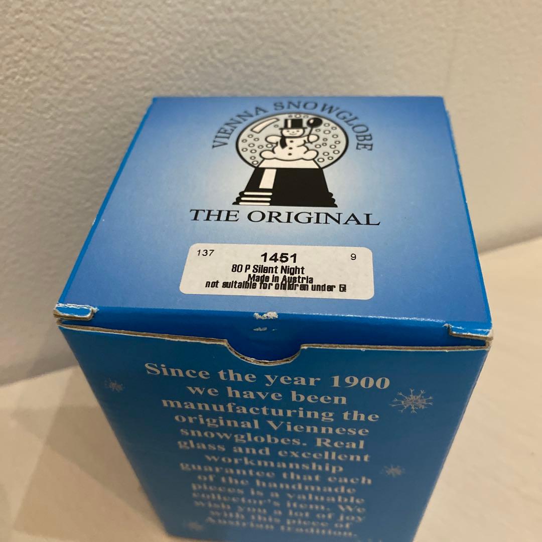 未使用●THE ORIGINAL / スノードーム サイレントナイト80mm