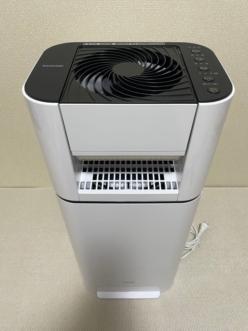 アイリスオーヤマ2023年製サーキュレーター付き衣類乾燥除湿機付きIJD-I50