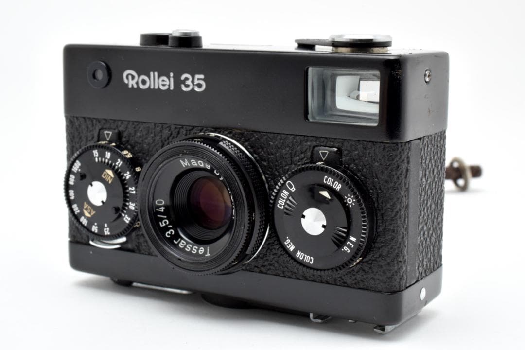 訳あり特価！Rollei 35 ブラック シンガポール製 フィルムカメラ