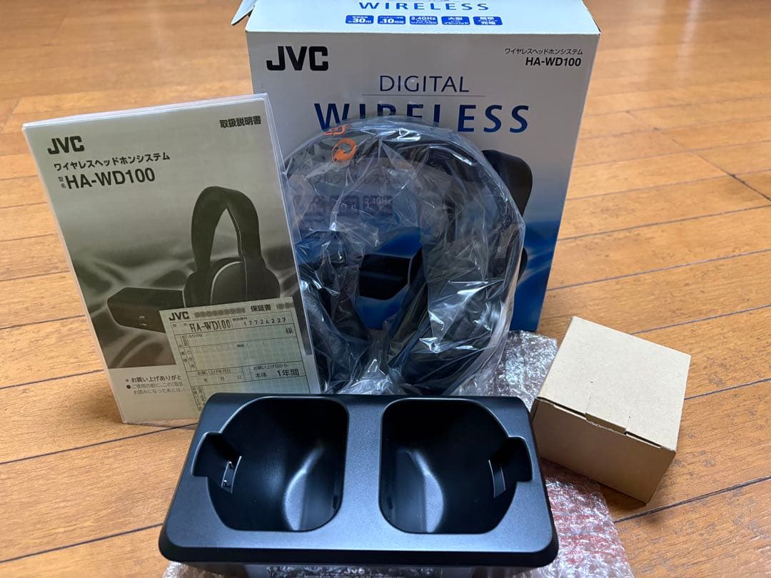 JVCケンウッド　ワイヤレスヘッドホン HA-WD100