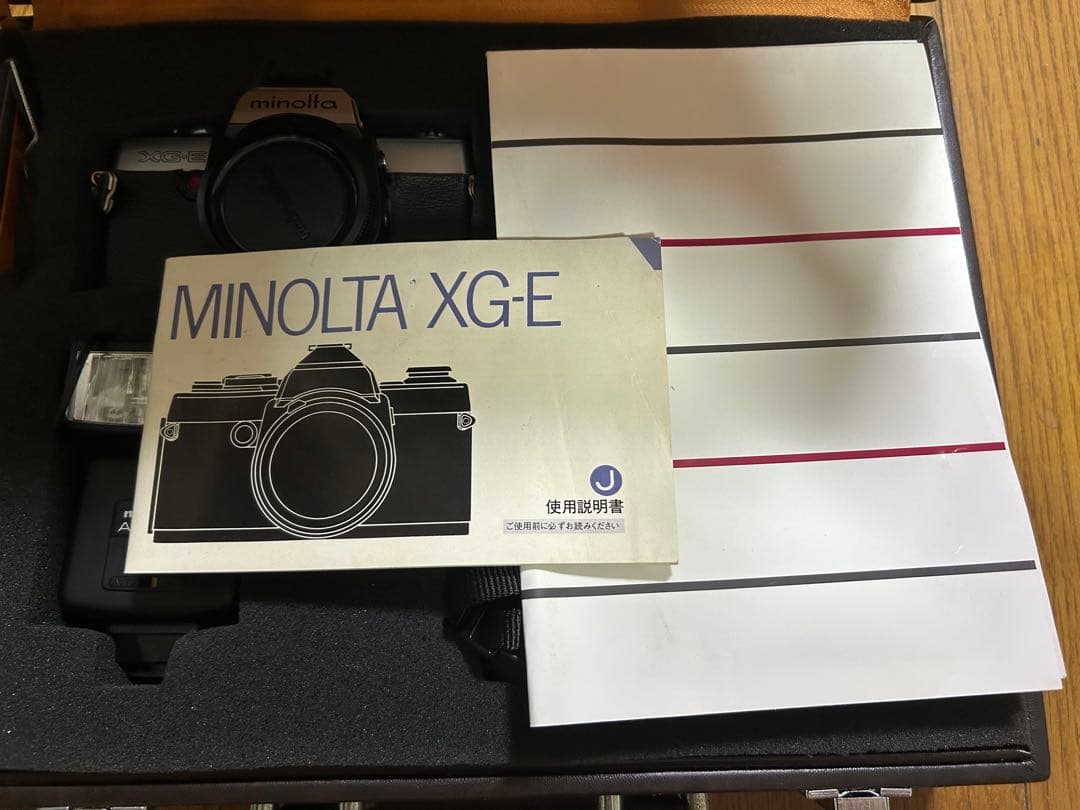 MINOLTA XG-E 一眼レフ 一式