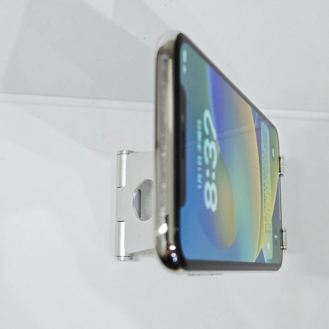 02 iPhoneX シルバー SIMフリー 美品