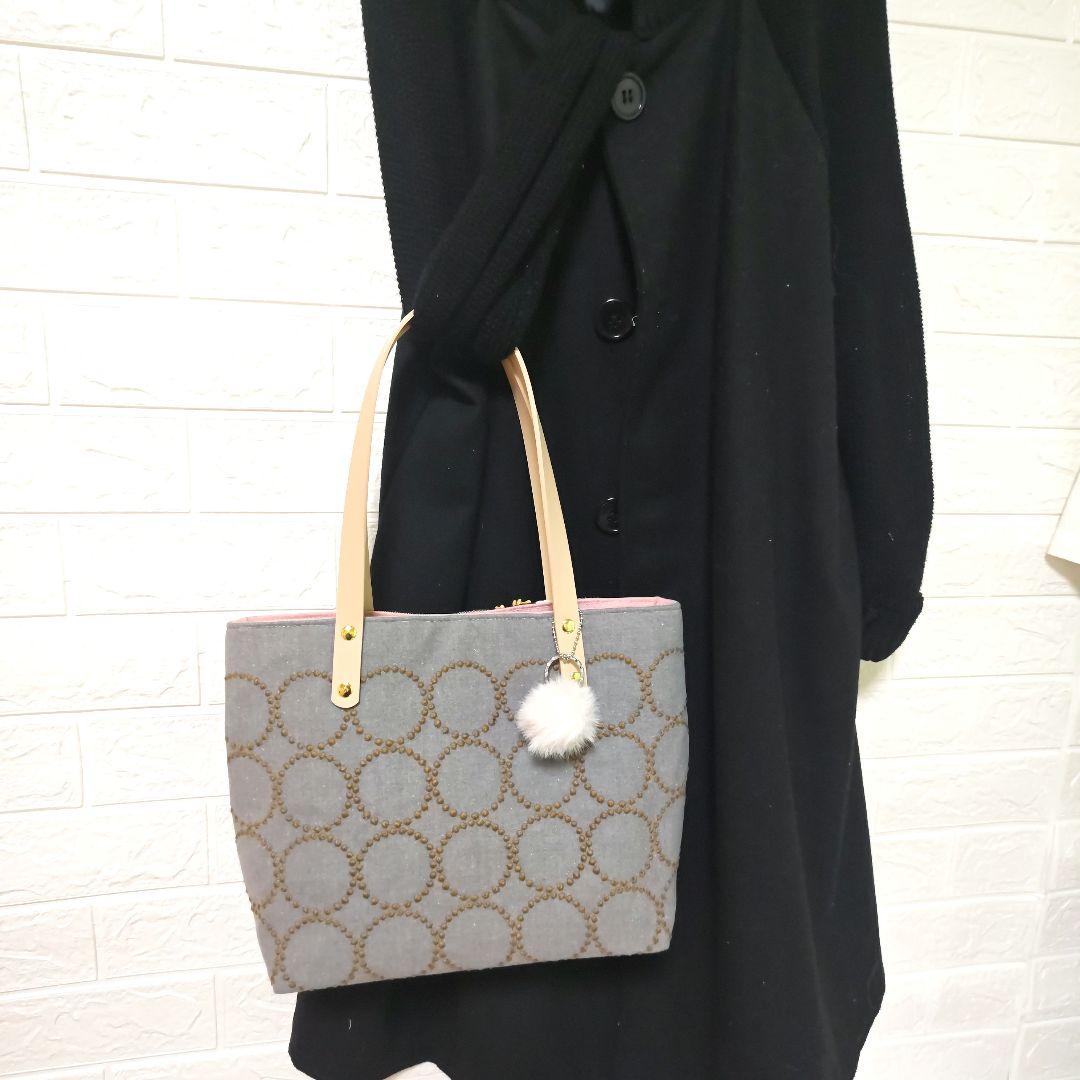 ハンドメイド　ミナペルホネン　バッグ　スーちゃん