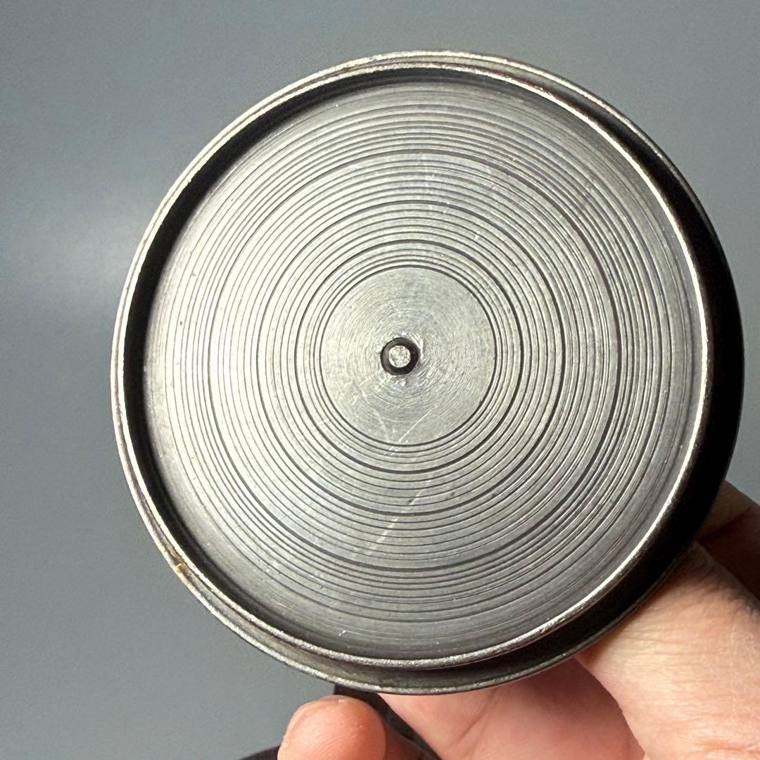 釜師　増山馨鉄　造　宝珠形鉄瓶　共箱　作家物　茶道具　大国藤兵衛に師事　白湯